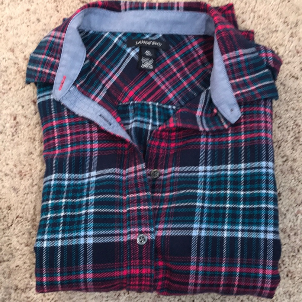 Flannel Shirt by Lands End